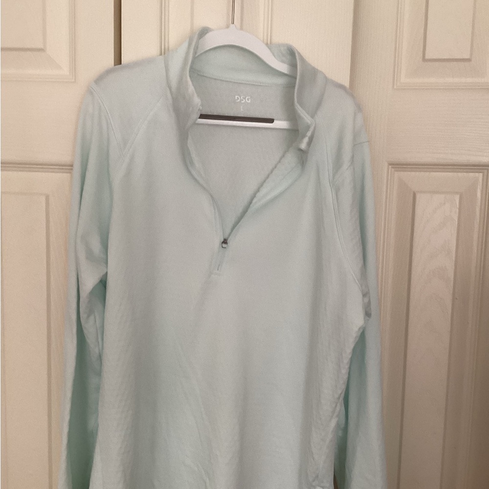 DSG Sky Blue Quarter-Zip Top never worn